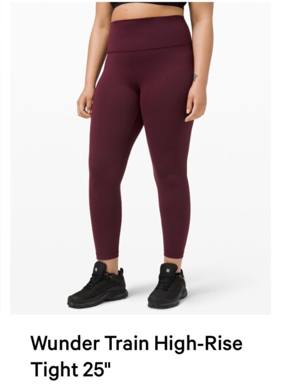 Lululemon Wunder Train Leggings 25"